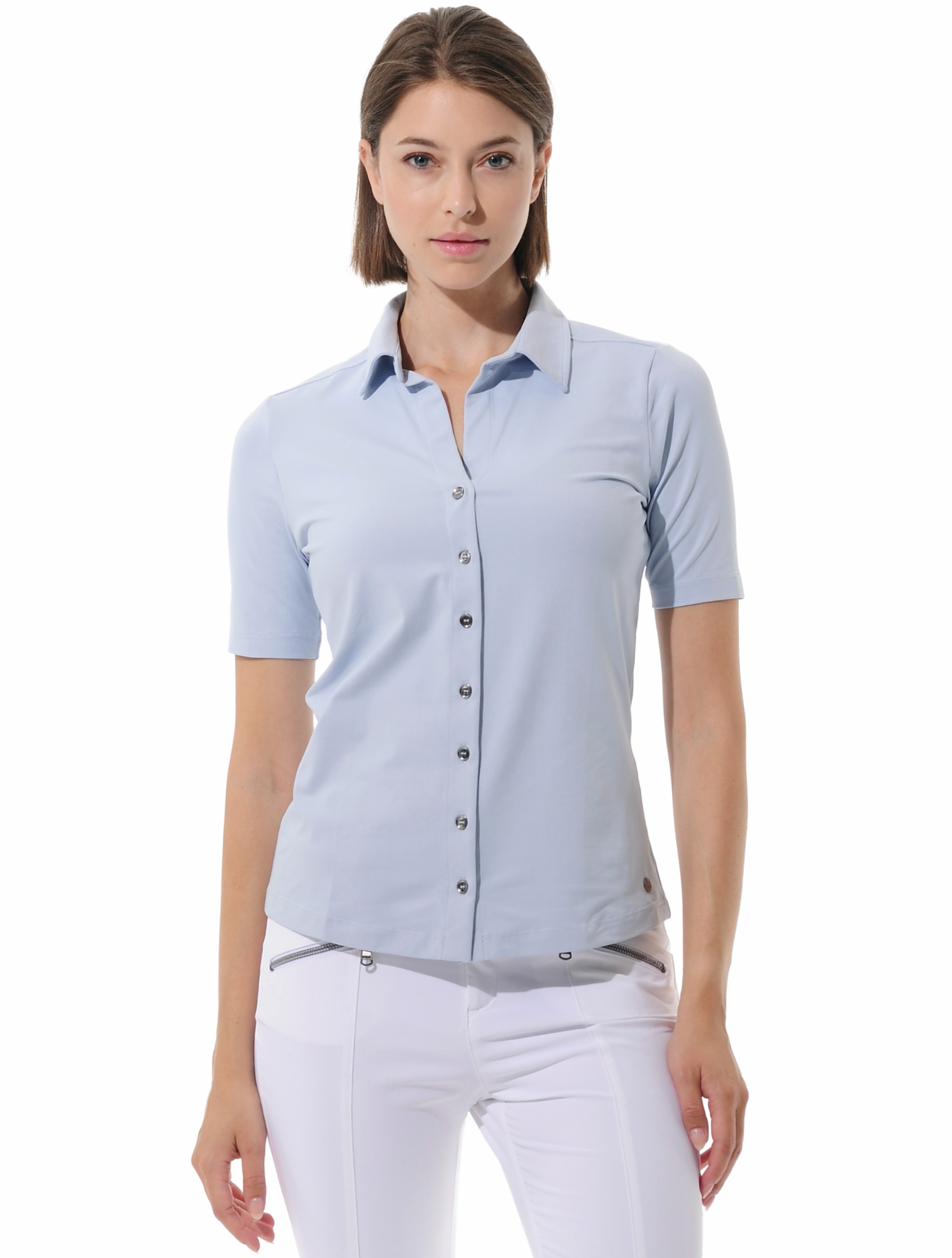 Jersey golf polo shirt cornflower | 40 | 621420/14/40